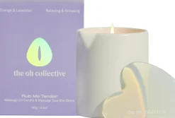 Rub Me Tender - Relaxing Massage candle with Guasha stone 10