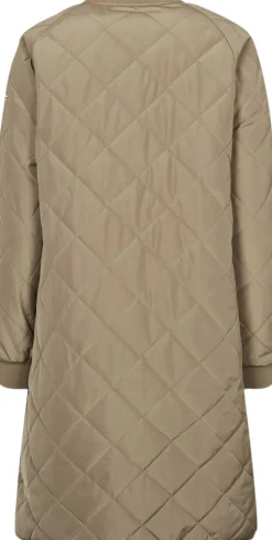 Rubina Quilted lang overgangsjakke