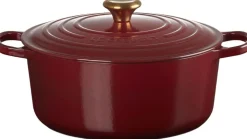 Rund st�bejernsgryde 6,7L Garnet