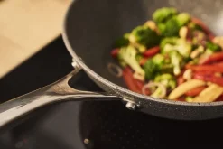 Salina Ceramic Wok, 30 cm, Aluminium, Titanium forstærket ke