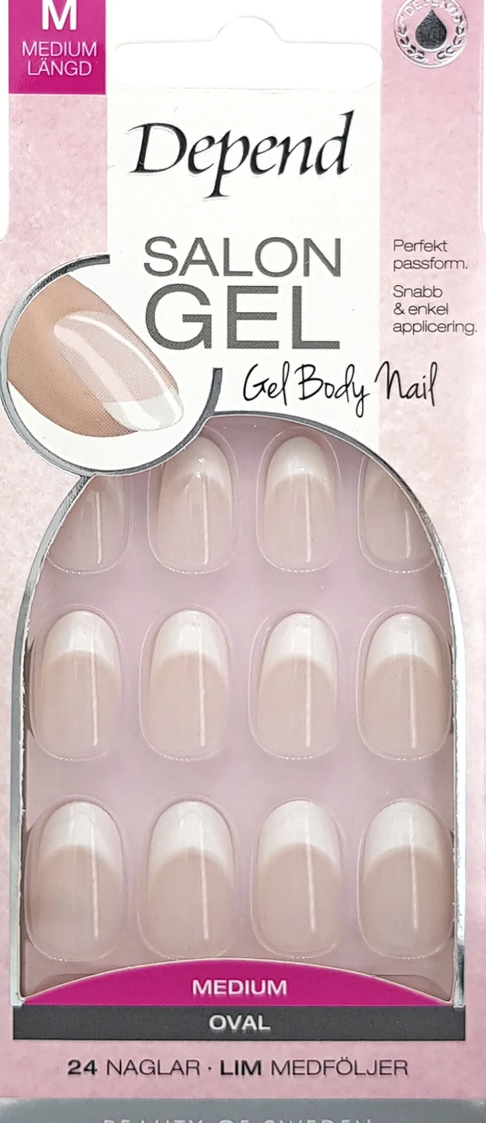 Salon Gel Nude Oval