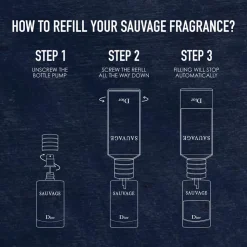 Sauvage Eau de toilette Refill