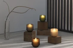 Scented wax glass candle, Harmony, Smoke, 8,5x9,5 cm *