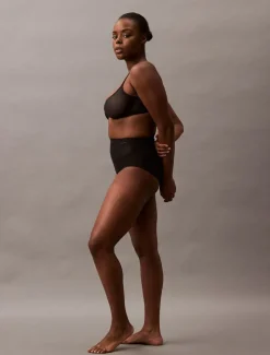 SCULPTED FIRM MESH BRIEF