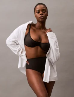 SCULPTED FIRM MESH BRIEF