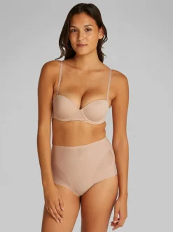 SCULPTED FIRM MESH BRIEF