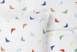 Sengetøj Sangfugl junior 100x140cm DK multi