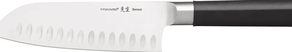 SENSEI SANTOKUKNIV M/LUFTSKÆR 16,5CM