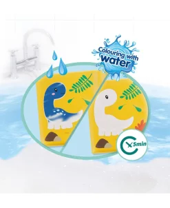 SES Creative - Badeleg - Farv med vand - Dino badebog