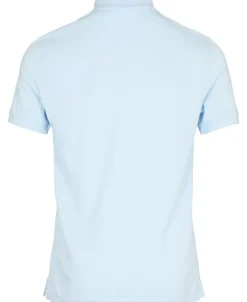 SHORT SLEEVED RIBBED COLLAR SHIRT