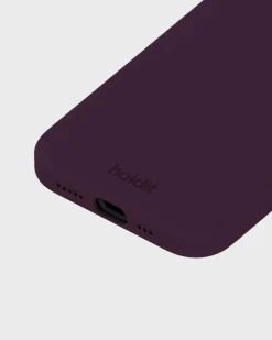 Silicone Case iPhone 14/13 Deep Plum