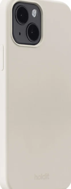 Silicone Case iPhone 15 Light Beige