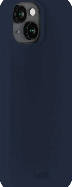 Silicone Case iPhone 15 Midnight Blue