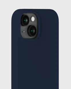 Silicone Case iPhone 15 Midnight Blue