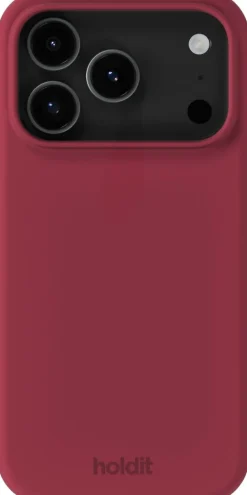 Silicone Case iPhone 17 Pro Red Velvet