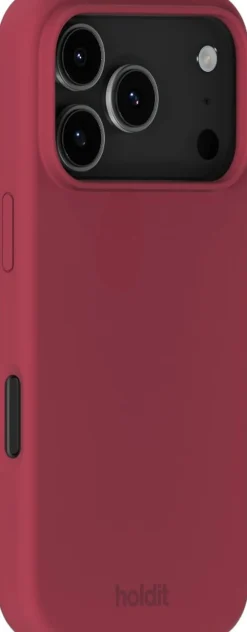 Silicone Case iPhone 17 Pro Red Velvet