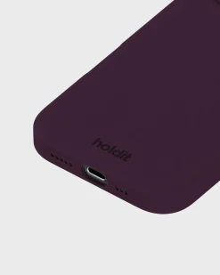 Silicone Case iPhone 16 Pro Deep Plum