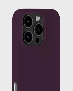 Silicone Case iPhone 16 Pro Deep Plum