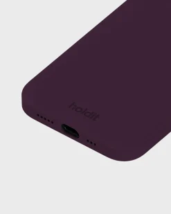 Silicone Case iPhone 12/12 Pro Deep Plum