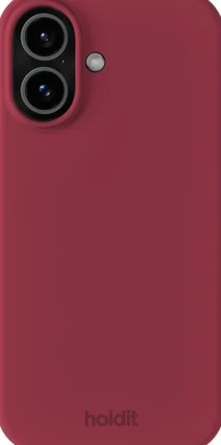 Silicone Case iPhone 17 Red Velvet