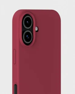 Silicone Case iPhone 17 Red Velvet