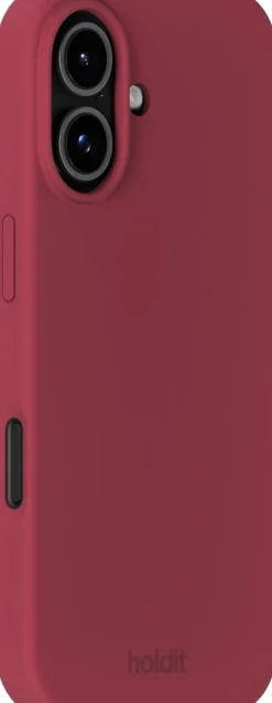 Silicone Case iPhone 17 Red Velvet