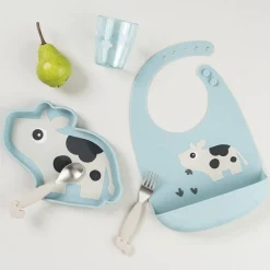 Silikone hagesmæk Dotti Blå