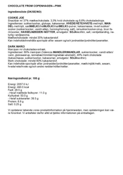 Simply® CHOCOLATE FROM COPENHAGEN chokoladeæske (180g)