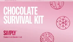 Simply® CHOCOLATE SURVIVAL KIT chokoladeæske (180g)