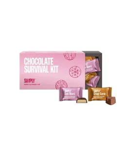 Simply® CHOCOLATE SURVIVAL KIT chokoladeæske (180g)
