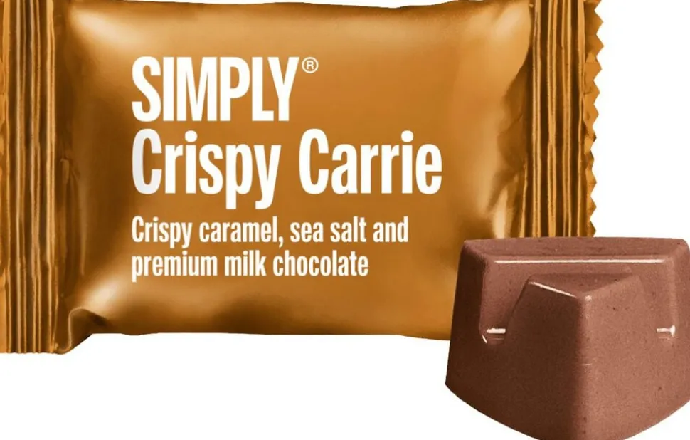 Simply® CRISPY CARRIE chokoladeæske (90g)