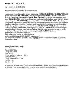 Simply® INSTEAD OF FLOWERS chokoladeæske (400g)