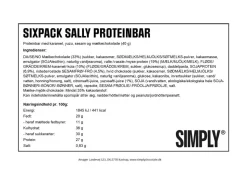 Simply® SIXPACK SALLY Proteinbar (40g)