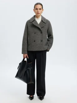 SLFALMA BOUCLE WOOL BLEND JACKET NO