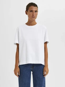 SLFESSENTIAL SS BOXY TEE NOOS