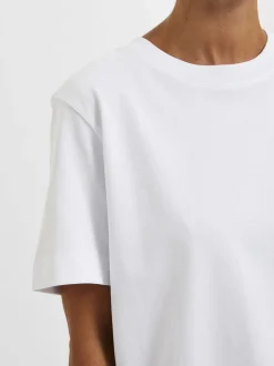 SLFESSENTIAL SS BOXY TEE NOOS