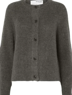 SLFLULU LS ALPACA BLEND KNIT SHORT CARDIGAN B NO