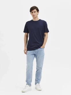 SLHASPEN SS O-NECK TEE NOOS