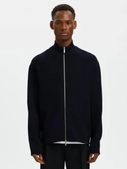 SLHTELLER FN RELAXED ZIP CARDIGAN N