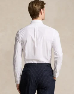 Slim Fit Stretch Poplin Shirt