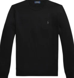 Slim Fit Washable Wool Crewneck Sweater