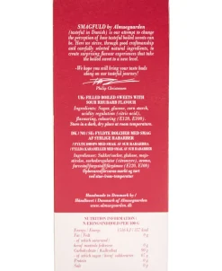 Smagfuld Gavepakning - ELSKER DIG (rød/bronze)