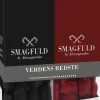 Smagfuld Gavepakning - VERDENS BEDSTE (sort/rød)