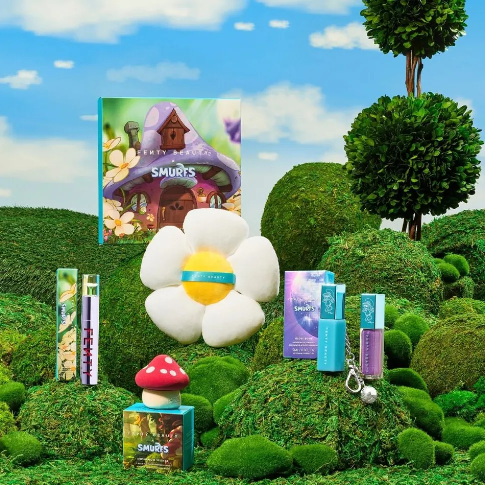 Smurfette Smooches - Uundværlig duo til læberne + nøglering