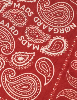 Soft Cotton Paisley Scarf Solid