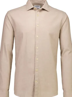 Soft indigo stretch shirt L/S