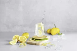 Sorrento Sugerør i glas, klar