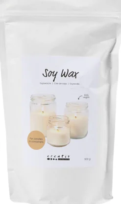 Soyavoks, Til lys i beholdere, 500g.