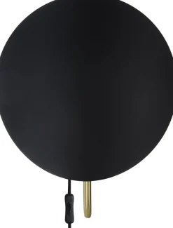 Spargo | Væglampe | Sort/Messing