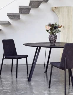 Spisebord Space Black Ø150